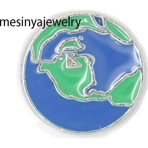 10pcs Earth Custom Floating Charms For Glass Locket