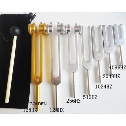 128Hz 256Hz 512Hz 1024Hz 2048Hz 4096Hz 512Hz Medical Neurological Tuning Fork for Sound Healing Therapy Aluminum Alloy