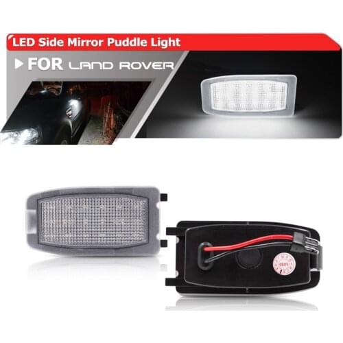 2x Canbus Led Under Side Mirror Puddle Light Module For Land Rover LR2 LR3 LR4 Range Rover 05-12 Range Rover Sport 06-13