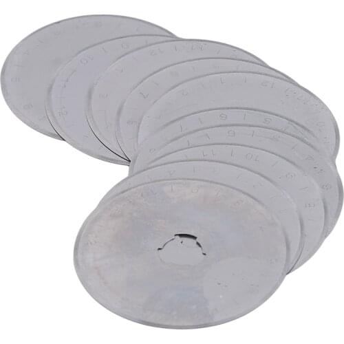 28/45mm Leather Quilting Rotary Cutter Circular Accessories Fabric Paper Round Cut Blade For Patchwork HandCraft Cutter Tools