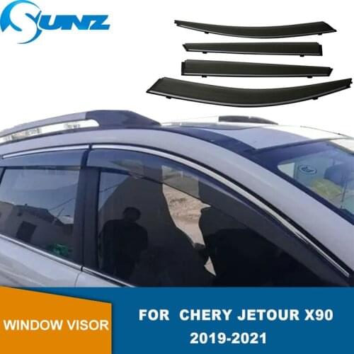 Side Window Deflector For Chery Jetour X90 2019 2020 2021 Weathershields Sun Rain Guard Car Door Visor SUNZ