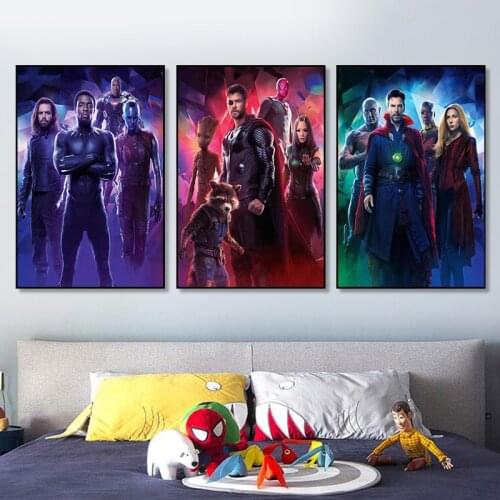 DIY 5D Disney Diamond Painting Marvel The Avengers Diamond Mosaic Embroidery Home Decor Cross Stitch Kits Full Drill Wall Art