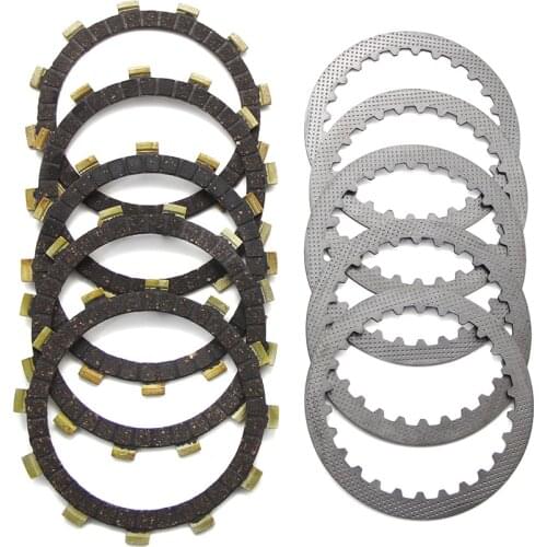Clutch Friction Disc Plate Kit For Suzuki AX115 TS100M TS100L TS100K TS100B TS100A TC100M TC100L TC100K TC100B TS90J TS90 TS90R