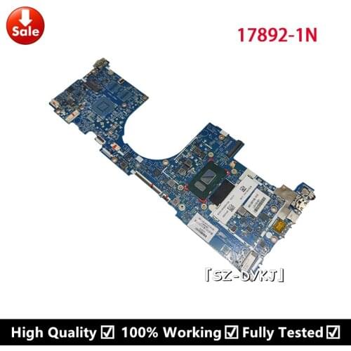 For HP ENVY 13-AH Laptop Motherboard 17892-1N 448.0EF07.001N L24140-601 L19500-601 L19500-001 With i3-8130U 4GB Mainboard