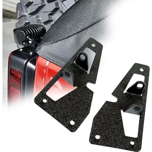 Car Work Tail Light Mounting Bracket for Jeep Wrangler JK 2007-2017 Rear Led Tail Fog Signal Working Lights Holder Auto Styling