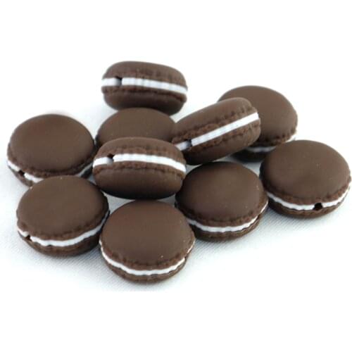 Cartoon Cookies Beads For Silicone teethers BPA Free Food Grade Cookies Shape Beads For Handmaking Pacifier Chain Accessories