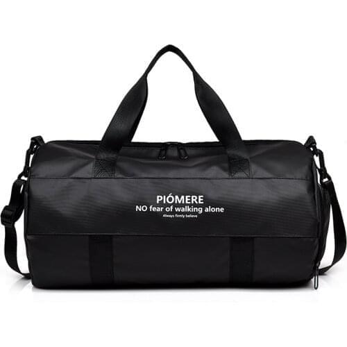 Women Shoes Compartment Outdoor Waterproof Nylon Sports Gym Bags Sport Bags Men Training Fitness Bag 2021 Yoga Running Handbag