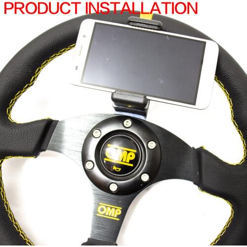 Steering wheel mobile phone stand dashboard simracing sim racing G29 FANATEC G27 T300 TH8A Thrustmaster