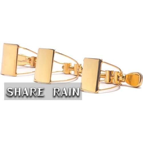 Soprano Alto Tenor sax Clarinet hard rubber mouthpiece appropriative steel wire metal ligature Butterfly