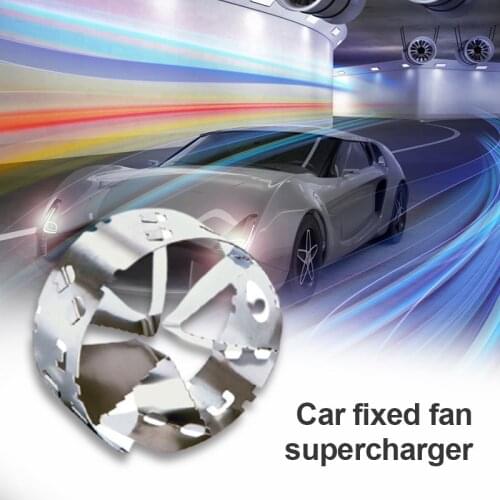 TopSpeed Car Turbocharger Car Turbocharger Adapter Air Intake Gas Fuel Saver Fan Modified Accelerator Turbine Intake Fuel Saver