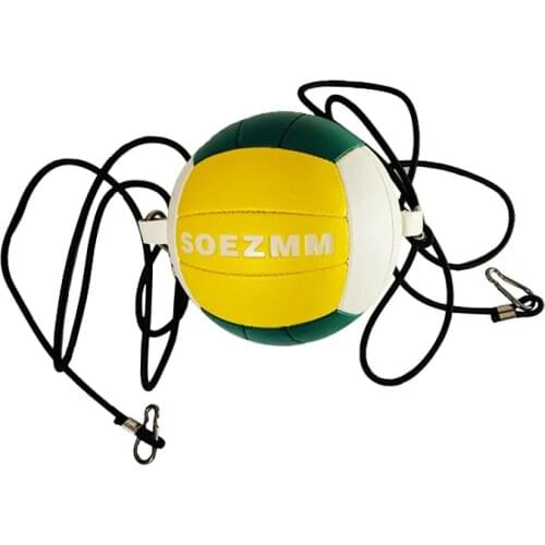 SOEZMM Attack Trainer,Handsewe Volleyball Training Aids Equipment Improve Serving,Arm Swings,Spiking Power With Elastic Cords