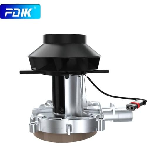 FDIK 12V 24V 2KW 4-5KW Blower Motor Assembly Combustion Air Fan For Eberspacher D2 D4 Car Air Diesel Heater Truck Accessories