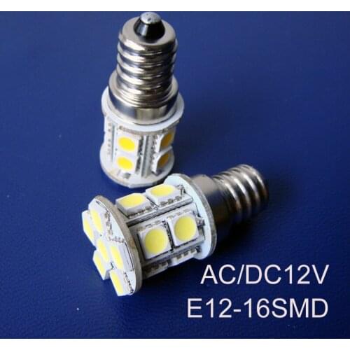 High quality 5050 AC/DC12V E12 led bulb,12V Led E12 lamps,e12 Led light free shipping 20pcs/lot