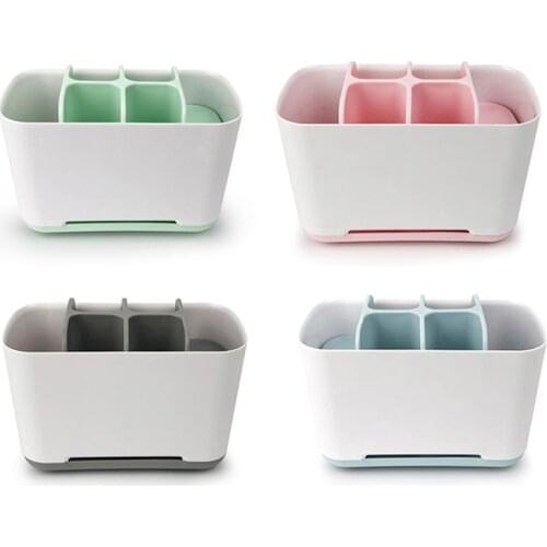 1pcs Toothbrush Toothpaste Holder Case Shaving Makeup Brush Organizer Stand
