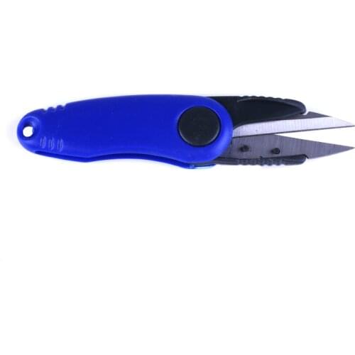 1pcs/Outdoor fishing Folding road sub-plier scissors12cm/21g Artificial high quality Fishing accessories thread cutter scissors