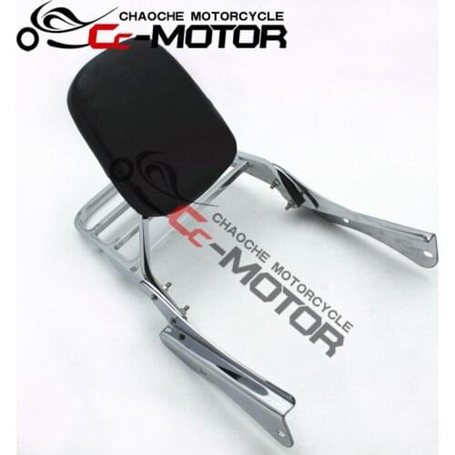 Motorcycle modification accessories For Honda Shadow 750 VT750DC 2001-2008 Motorcycle backrest cushion Rear shelf / rear wing