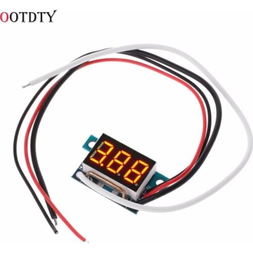 DC 4V-30V 0-10A Digital LED Ammeter Current Panel Meter 0.36in Module Reverse Protection Tester Tools