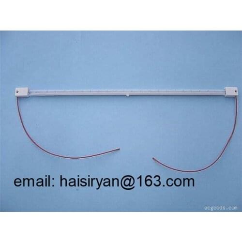 Gold coated Twin Tube Halogen Infrared Lamp for drying