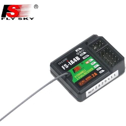 Flysky FS-iA4B 2.4G 4CH Receiver PPM Output with iBus Port For Flysky i4 i6 i10 iT4S Transmitter