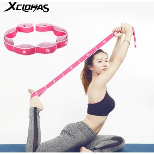 XC LOHAS Gymnastics Latin Training Belt Multifunctional Dancing Pilates Yoga Resistance Bands Fitness Body Building Equipment