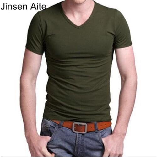 Мужские трикотажные футболки Jinsen Aite China At AliExpress