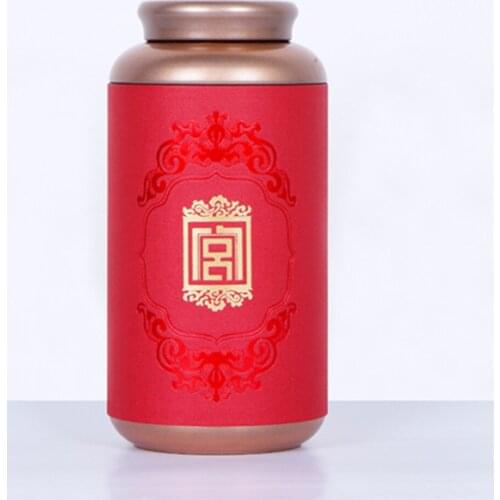 Quality Tinplate Tin Iron Tea Cans Metal Sealed Storage Box For Cookie Candy Packaging Container Tin Boxes Jar Travel Portable