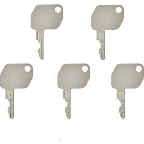 5 PCS 92274 Key For Ford NH New Holland JCB 3CX Thwiates Dumper Backhoe Heavy Equipment Ignition Starter Switch