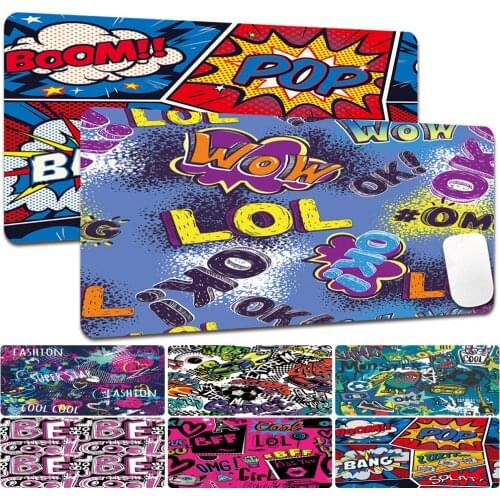 Office Computer Desk Mat Table Keyboard Large Portable Mouse Pad Laptop Cushion Desk PU Leather Waterproof Mat Gamer Mousepad