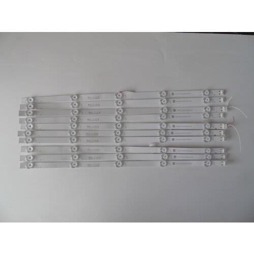 512mm LED backlight strip 5 lamp for Skyworth 50 inch LCD TV 50G3 50G2A V500DJ6-MD1 50F5 3V JL.D50051235-202AS-M