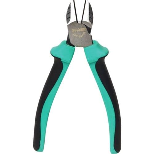 ProsKit Double Color Diagonal Pliers (165mm)Wire Cutters Cutting Pliers Wire Cable Cutting Electrician Pliers Wire Nipper Tools