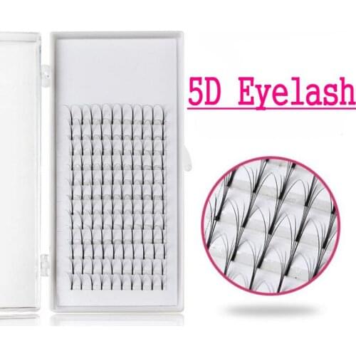 Handmade Luxury Lash Premade Volume Lash Fans 5D Volume Fans Semi Permanent Individual Eyelash Extensions