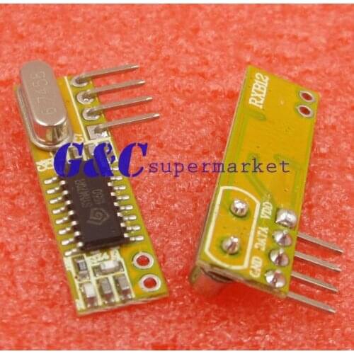 RXB12 433Mhz Superheterodyne Wireless Receiver Precise diy electronics