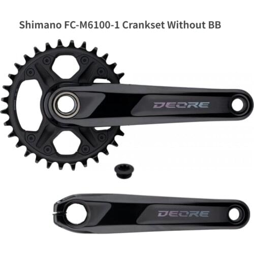 SHIMANO DEORE FC M6100 Crankset M6100 1x12-Speed 30T 32T 170MM 175MM
