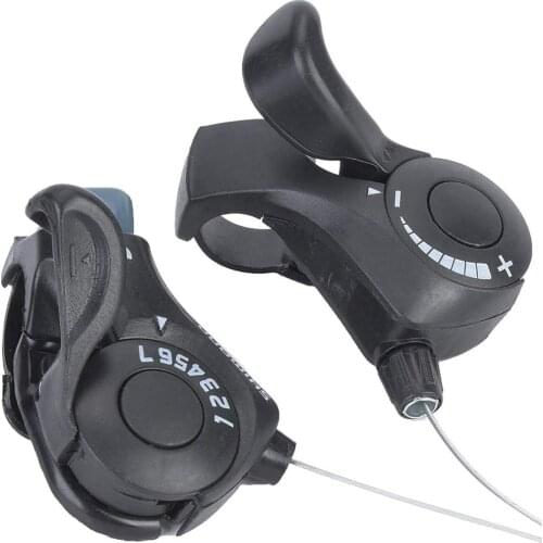 Universal 3X7 Speed Bike Shifter Brake Thumb Gear Shifter For Mountain Road Bike With Shift Cable Thumb Gear Shift Lever Set