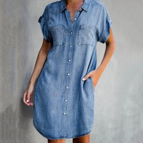XIYOUNGYOUNG Fashion Denim Dresses