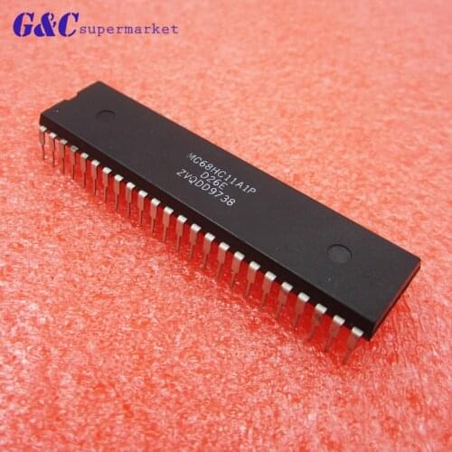 1/5PCS MC68HC11A1P MC68HC11A1 68HC11A1P DIP-48 8-Bit Microcontrollers diy electronics