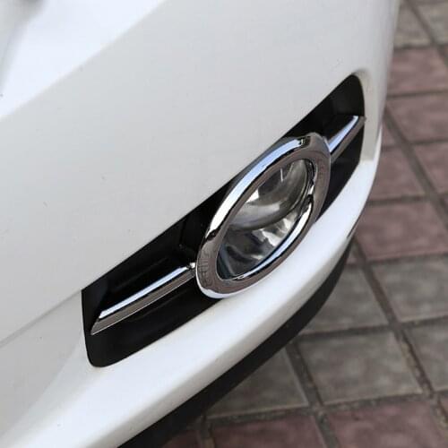 1 Pair Front Fog Lamp Light Cover Trim For Chevrolet Chevy Cruze 2009-2014