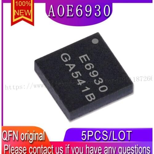 5PCS/LOT 100% New AOE6930 E6930 QFN Chipset