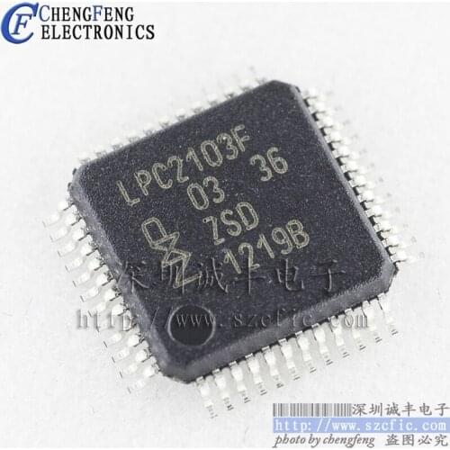 5pieces LPC2103FBD48 LPC2103F QFP48 ARM