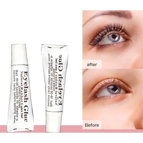 7ml 10pcs/set False Eyelash Glue Natural Three-dimensional Thick Multi-layered Multi-purpose Glue Eye Lash Eye Makeup Tool TSLM2