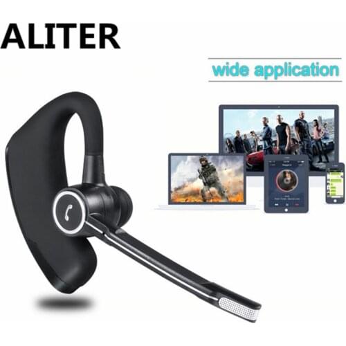 ALITER Bluetooth Wireless Headset Handsfree Stereo Earphone For IOS Android Phone