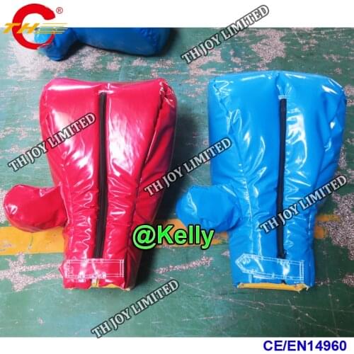 Free door shipping inflatable giant boxing gloves for sale