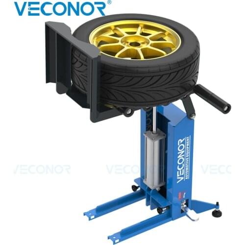 VECONOR Pneumatic Tyre Wheel Lifter for Tire Changer Universal Air Operation Tire Lifting Machine Wheel Moving Carrying Device