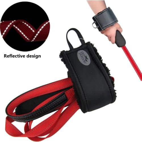 Pet Dog Running Leash Hands Free Nylon Reflective Wrist Strap Pet Products Dogs Harness Collar Jogging Running Walking Training
