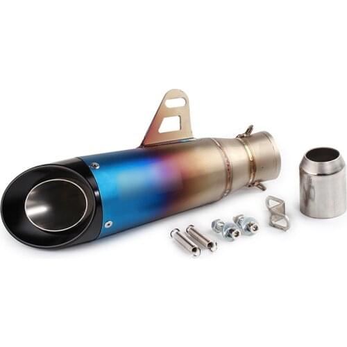 36-51mm Motorcycle Exhaust Muffler Pipe Escape Moto Exhaust For GSXR GSXR 600 750 1000 K1 K2 K3 K4 K5 K6 K7 K8 tmax500 z1000