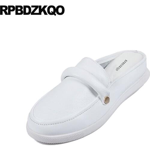 2019 flats sneakers loafers designer shoes china chinese trainers slippers korean white slip on mules shallow round toe women