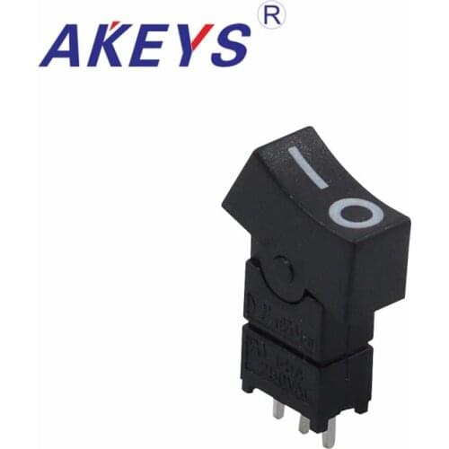 1PC SA-1-102-C02-0200-RS White button rocker switch boat type button Toggle Switch 250VAC