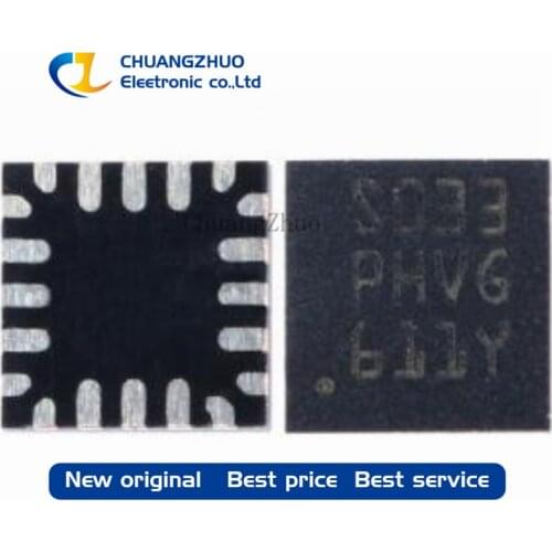 10pcs STM8S003 QFN20 MCU 8-bit STM8S STM8 CISC 8KB Flash 3.3V/5V 20-Pin UFQFPN STM8S003F3U6TR