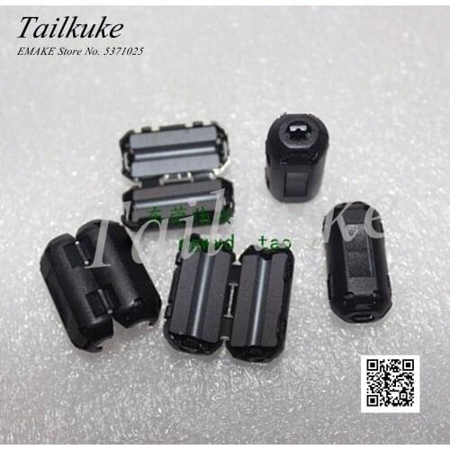 10pcs/lot Magnetic Ring Anti-jamming Button Magnetic Ring UF35A Ferrite Core 3.5mm Filter Wire Magnetic Ring Nickel-zinc Core