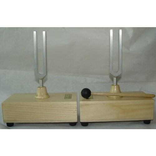 2 pcs 440HZ resonance tuning fork teaching fork demostrate resonance effect